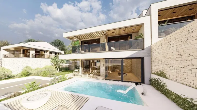 Villa con piscina in un resort di lusso vicino al mare, Umago – 3