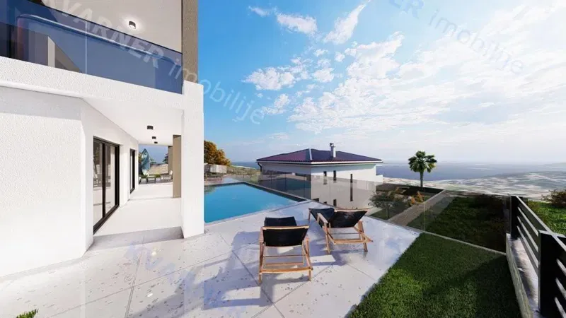 Vrbnik - Apartment with a pool and garden in a new building! – 2
