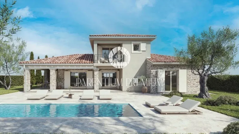 An impressive new quality villa with a swimming pool not far from Poreč – 2