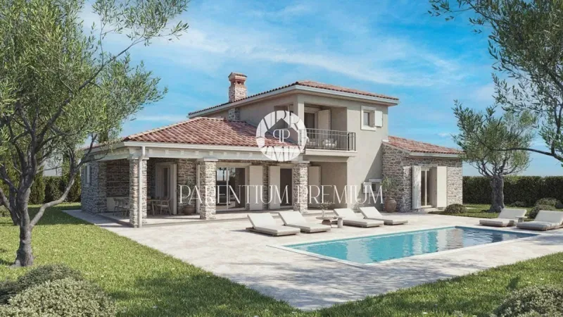 An impressive new quality villa with a swimming pool not far from Poreč – 3