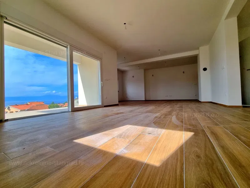 L'isola di Krk, Malinska, attico in nuova costruzione con vista sul mare, in vendita! – 2