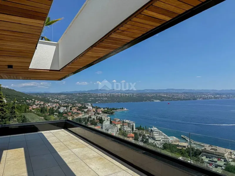 OPATIJA, CENTRO - ampio appartamento in un esclusivo nuovo edificio vicino al centro di Opatija con garage, panorama – 3