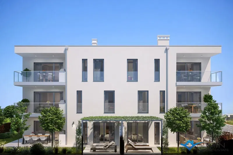 Two-room apartment in Zambratija with a sea view - new construction – 3