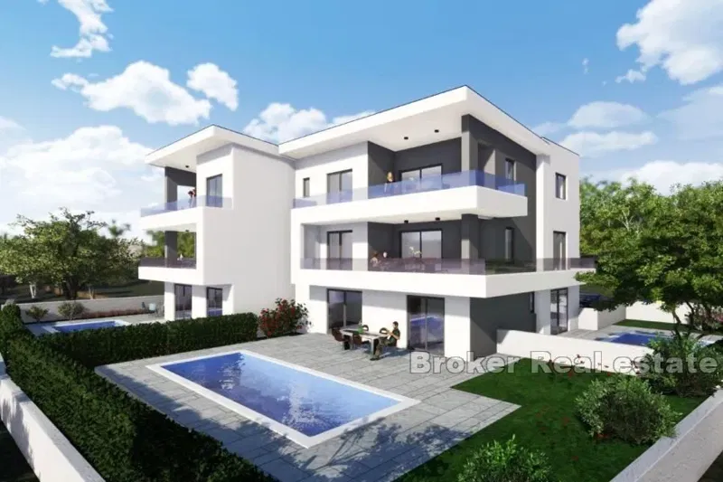Appartamento in costruzione con piscina – 2