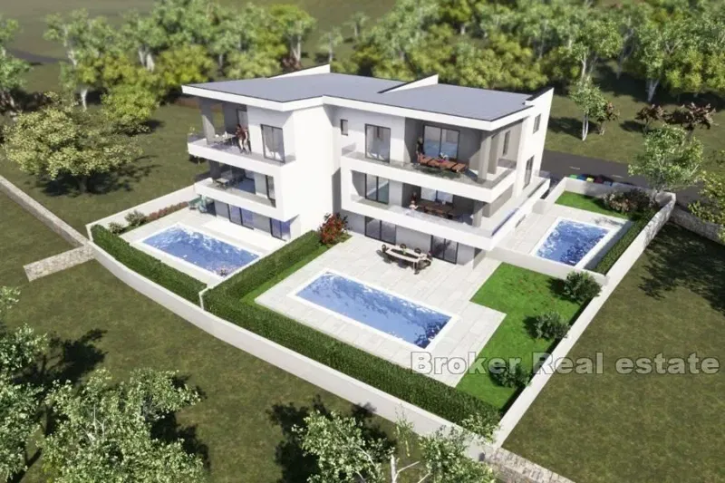 Appartamento in costruzione con piscina – 3