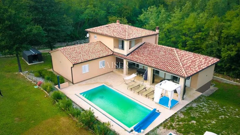 Istria - Nedešćina - villa con piscina, 278 m2 – 3