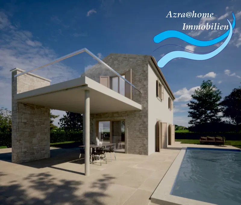 KOP - 733, VIŠNJAN (surroundings), about 2 km from the center, about 10 km from the sea, a modern house integrated into traditional Istrian architecture, with a pool – 2